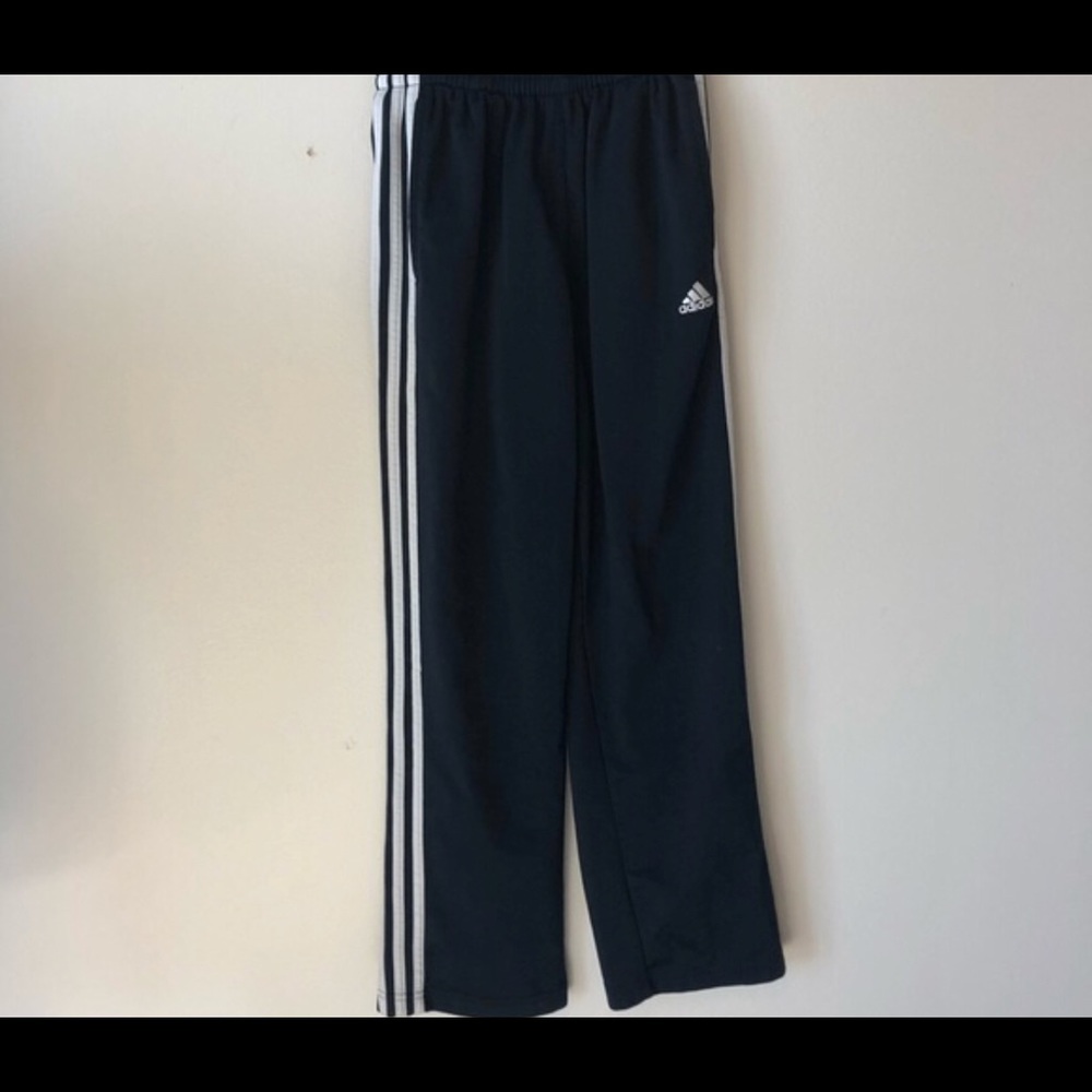 kids adidas sweatpants in a size 12